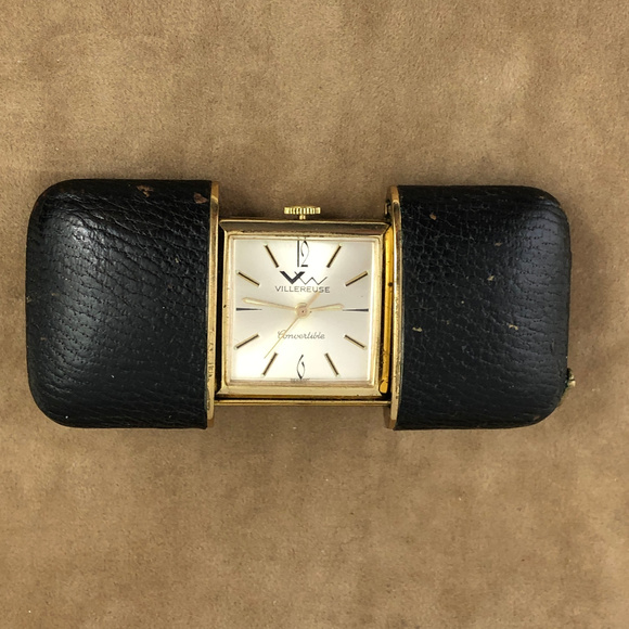 Vintage Awesome 1952 Villereuse 17Jewel Purse or slide Watch